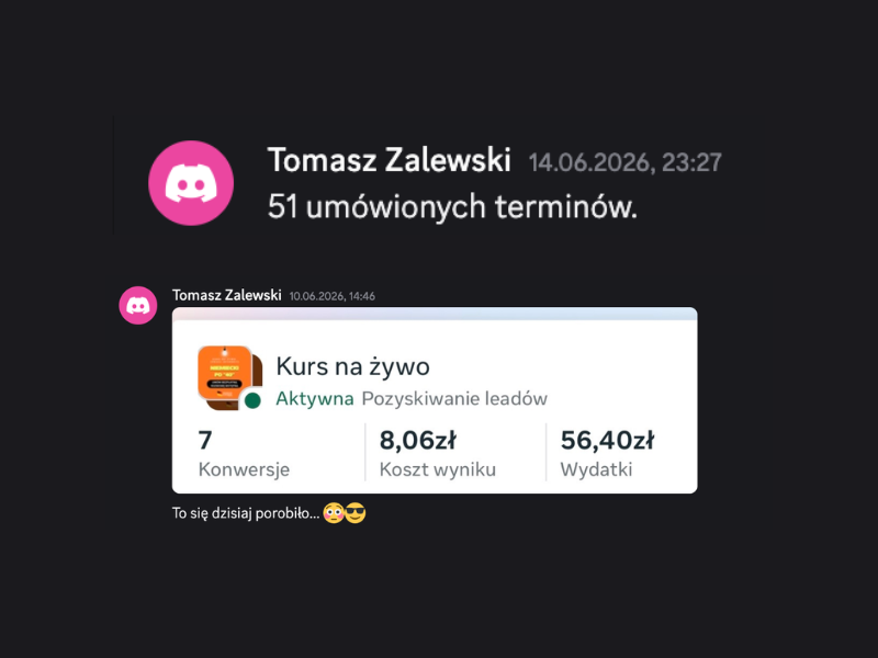 Opinia kursanta — Tomasz
