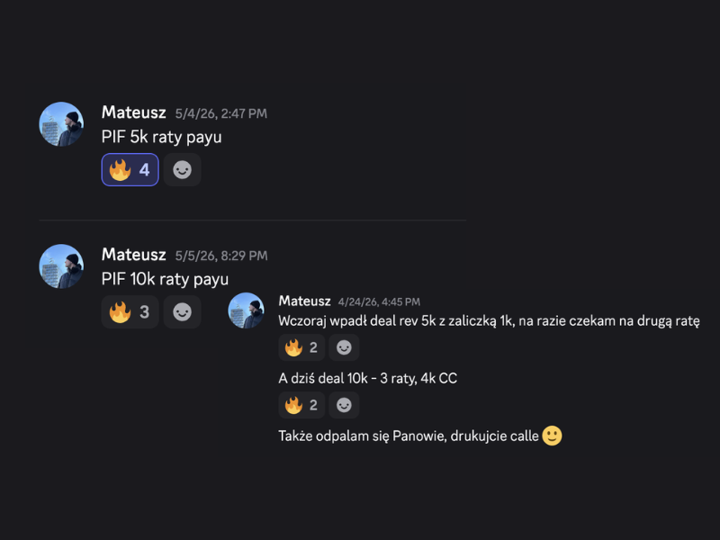 Opinia kursanta — Mateusz